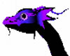 purple/blue/black dragon