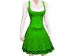 Linen Dress Green
