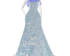 blue glitter dress