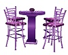 Purple Club Table