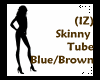 (IZ) Skinny Blue/Brown