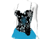 Teal Snowflake Dress