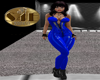 Royal Blue Catsuit RLL
