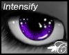 ~c. Intensify violet {m}