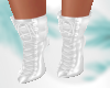 Bri White Boots