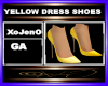 YELLOW DRESS SHOES