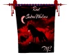 Red Sabre Wolves Banner