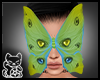 ♏| Moth Mask Green