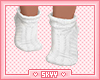 Kids White Socks