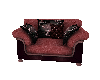 small sofa red