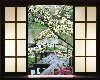 Doorway shoji blossoms