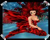 Mer Tail ~ Fae ~ red/blk