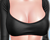 Sweet Black Crop top