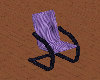 Purple Lounge Chair