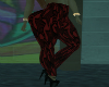 Rll Red Printed Leggings