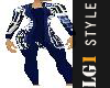 LG1 Blue Pant Suit PF