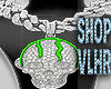 Skull Slime Green