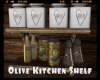 *Olive Kitchen Shelf