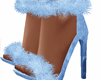 Blue Burr baby Heels