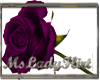 Purple Rose Sticker