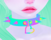 BB! Rainbow Alien Collar