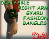 Gyaru R Arm Bangles Mesh