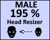 Head Scaler 195% Male