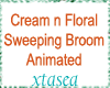 Floral Sweeping Broom A