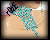 [R] sexy Blue necklace