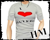 T SHIRT I LOVE HATERS