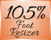Foot Scaler 105% (F)