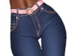 Jeans w/Pink Belt - RLL