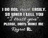 Trust Quote Cutout