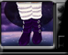 valentine purple boots