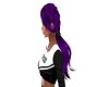 Purple Braided Hair
