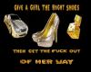 The Right Shoes