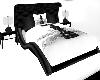 King Bed Black White