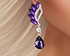 !Mia Purple Earrings