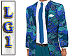 LG1 Teal & Blue Suit