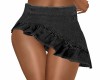 BLACK DENIM RUFFLE  RLS