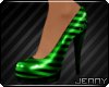 *J Classy Heels Green