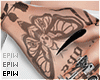 Matte Black Tattoo Nails