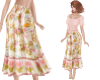TF* Modest Floral Skirt