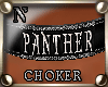 "NzI Choker PANTHER