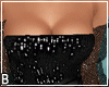 Black Sequin Gown