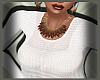 LS~Colors White Sweater