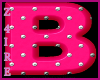 B - Letter Seat Pink
