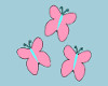 Three Butterflys Sticker