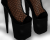 Trixi Wedges Boots Black