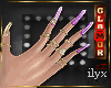 zZ H. Rings Nails Lavend